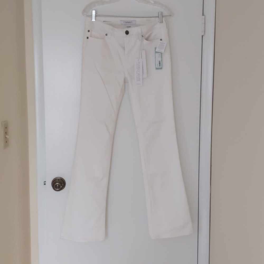 White Bootcut Jeans - New with tags